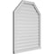Ekena Millwork Octagonal Top Surface Mount PVC Gable Vent w/ 2"W x 2"P Brickmould Sill Frame, 34"W x 42"H GVPOT34X4203SF - alternate 5